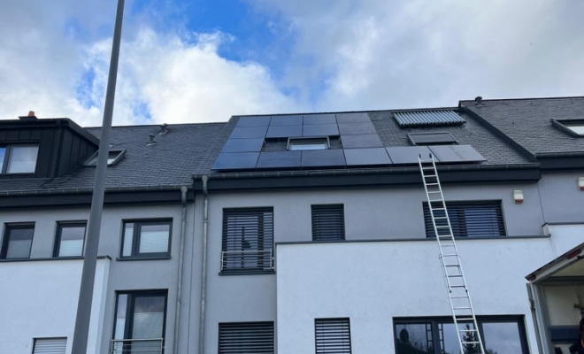 Pose de panneaux photovoltaïques à Mamer 8267 (Luxembourg), Luxembourg, ENR LUX