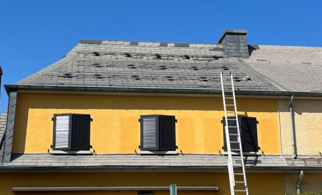 Panneaux photovoltaïques à Soleuvre Sanem, Luxembourg, ENR LUX